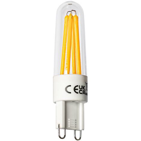 lampen met grote E27 fitting - Warm wit licht - 8W/60W - 3PACK