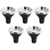 5er-Set GU10 3-Stufen-Dimmbare LED-Lampen 70mm 6,5W 600lm 2700K