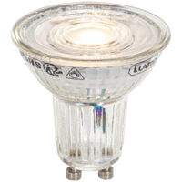 GU10 50mm dimmbare Kelvin LED-Glühbirne klar 4,9W 400 lm 2200-3000K
