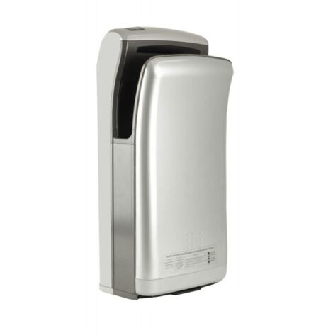 Automatische Händetrockner Vitech doppel Luftstrahl schnell trocknend grau 1800W 2