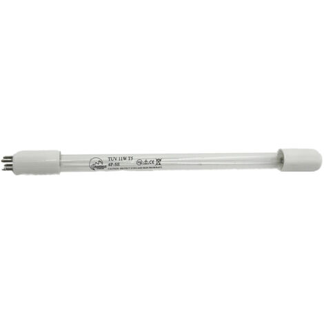 UVC-LAMPE 11 W keimtötende Röhre 4P SE PUREWAWE zur UV-Wasserreinigung Teich  2