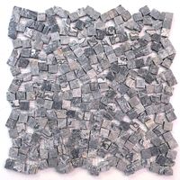 Mosaico de mármol azulejos de suelo o de pared SULTAN GRIS