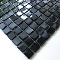 Baldosas y mosaico de vidrio Imperial Noir
