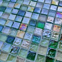 mosaico de vidrio para pared y suelo Arezo Vert