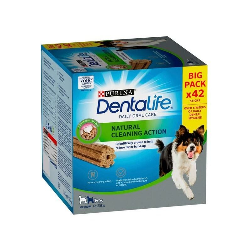 Purina Dentalife Medium Dog Dental Chew 42 stick 2(14x69g) PK2 - 266154