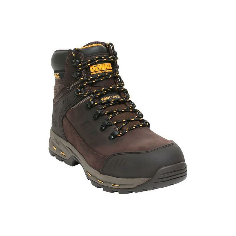 Kirksville S3 Pro-Lite Safety Boots Brown UK 8 EUR 42 - DEWKIRKSV8