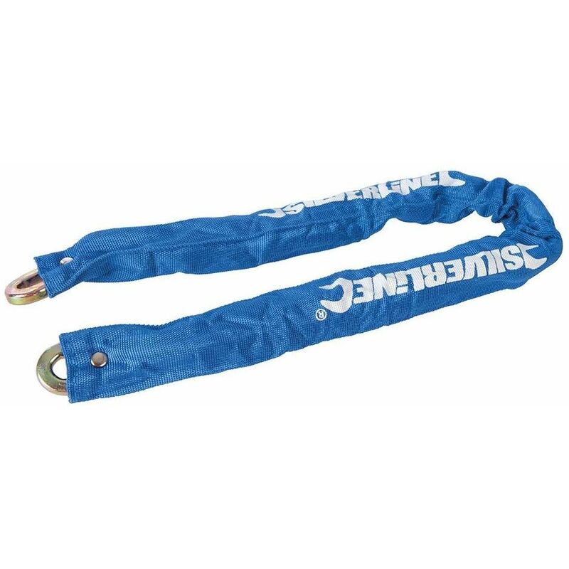 Silverline Sleeved High-Security Chain 900mm 656609