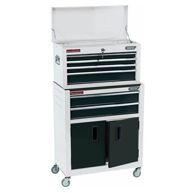 Draper 24" Combined Roller Cabinet and Tool Chest (6 Drawer) (19576)