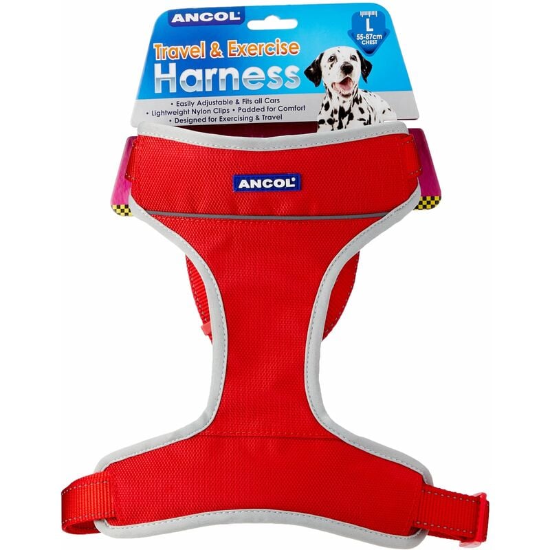 Ancol travel clearance and exercise harness