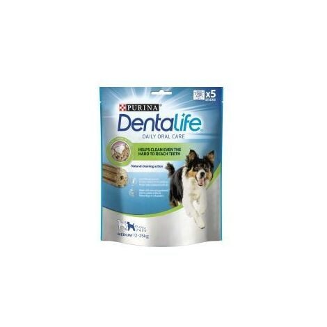 DENTALIFE Medium Adult Dog Chew 5 Sticks 115g - 729650