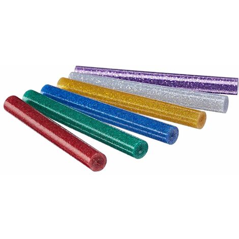 30pc Glitter Hot Melt Glue Gun Sticks (11x100mm) - S1878