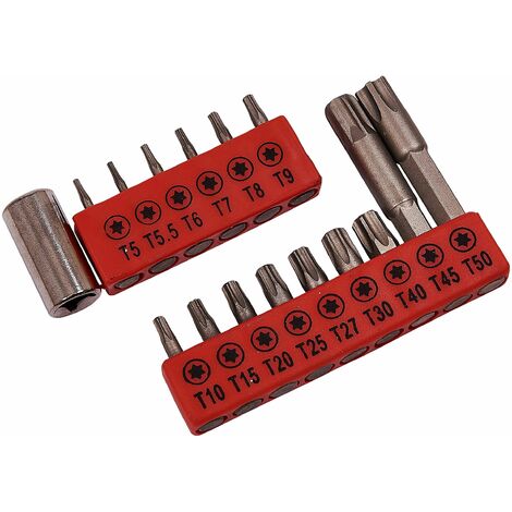 16pc Torx Bit Set - L3220 (1/4)