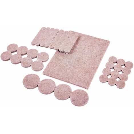 33pc Self Adhesive Felt Pad Set - S5335
