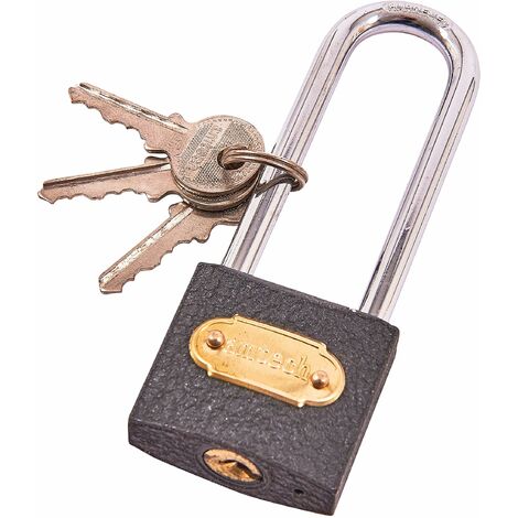 38mm Long Shackle Iron Padlock - T0600C