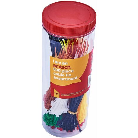 500pc Assorted Cable Tie - S0680