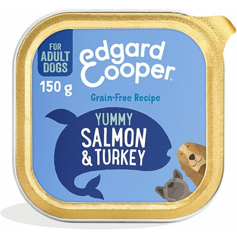 Edgard & Cooper Wet Cup for Dogs Salmon & Turkey 150g- Pk 11 - 267346 (1/5)