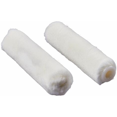 2pc 4" Extra Short Pile (4mm) Roller Sleeve - Mohair - G4440 (1/4)