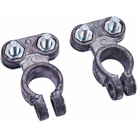 2pc Heavy Duty Battery Clamps - J0250 (1/4)