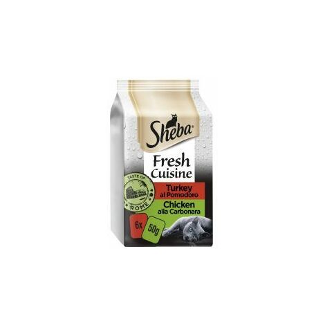 Sheba Fresh Cuisine Taste of Rome Wet Cat Food Pouches in Gr - 748314