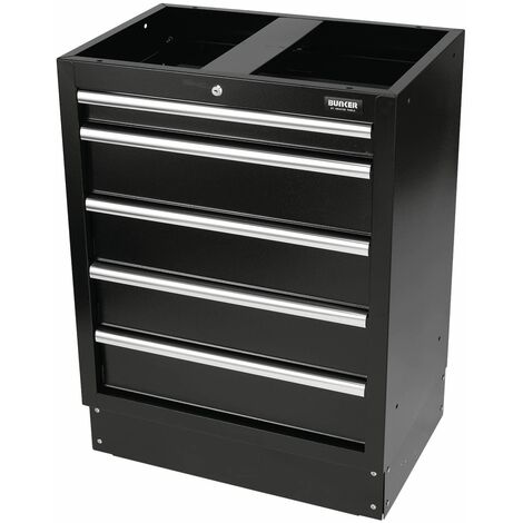 BUNKER&174 Modular Floor Cabinet, 5 Drawer, 680mm (31387)