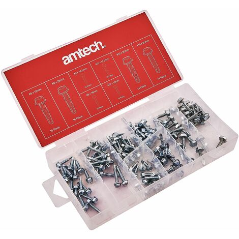 120pc Self Drilling Screw Set - S6295 (1/4)