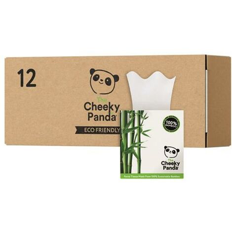 Cheeky Panda Facial Tiss 56 Sht P12 - CPD67862