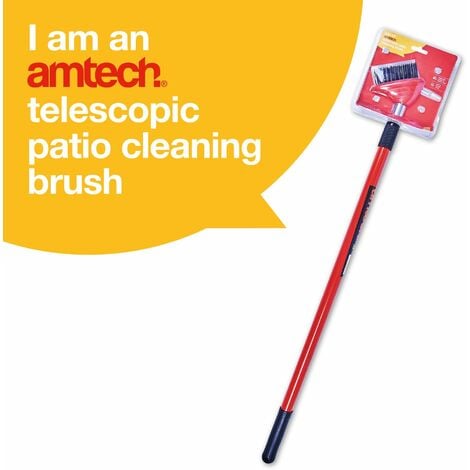 Telescopic Patio Cleaning Brush - U4220