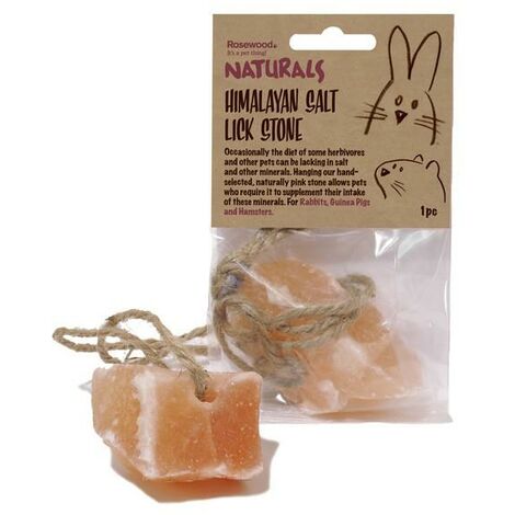 Rosewood Himalayan Salt Lick Stone PK8 - 265605
