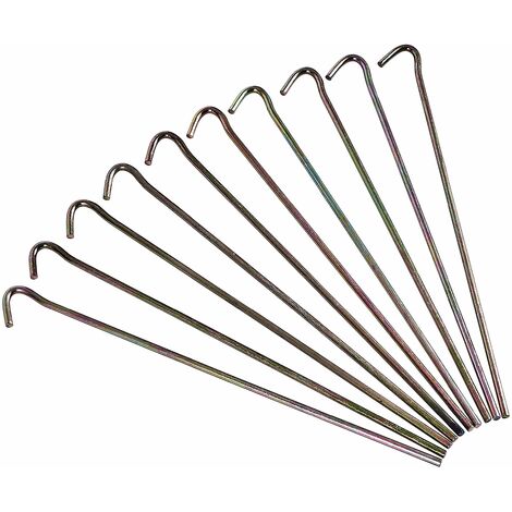 10pc Metal Garden Pegs - U5315 (1/4)