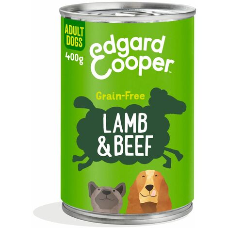 Edgard & Cooper Wet Tin for Dogs in Lamb & Beef 400g - 267320 (1/5)