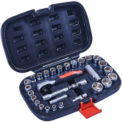 30pc 1/4" & 3/8" Socket Set - I0380