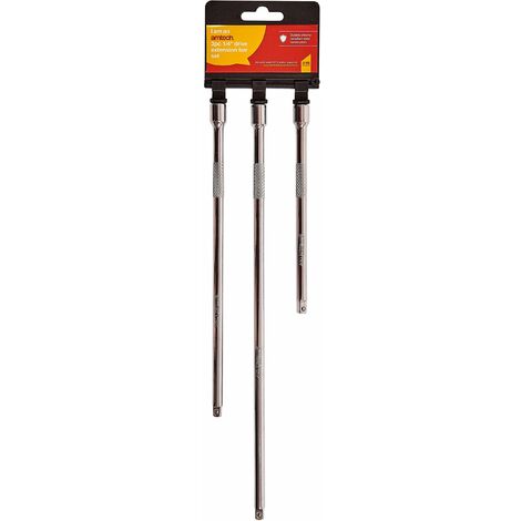 3pc 1/4 Drive Extension Bar Set - I4050