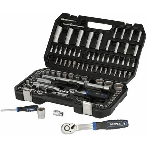 Draper 48852 Hi-Torq Steckschlüsselset 3/8 Zoll, 9-teilig – Stark & Vielseitig