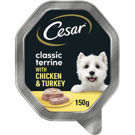 Cesar Classic Terrine Wet Dog Food with Chicken and Turkey 1 - 730486 (1/5)