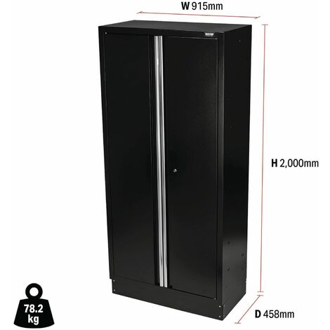BUNKER&174 Modular Tall Floor Cabinet, 2 Door, 915mm (33166)