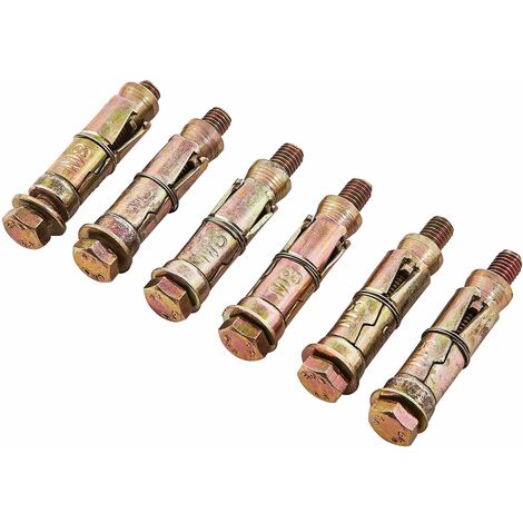 6pc M8 X 60mm Expansion Bolts - S5925 (1/4)