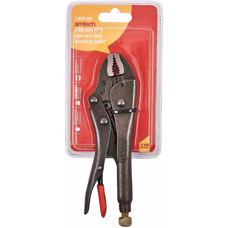 7 Curved Jaw Locking Pliers - Cr-Mo - C1510