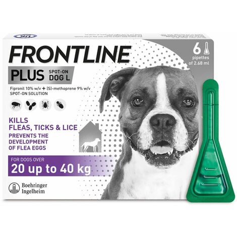 Frontline Plus L Dog x 6 - 266108 (1/5)