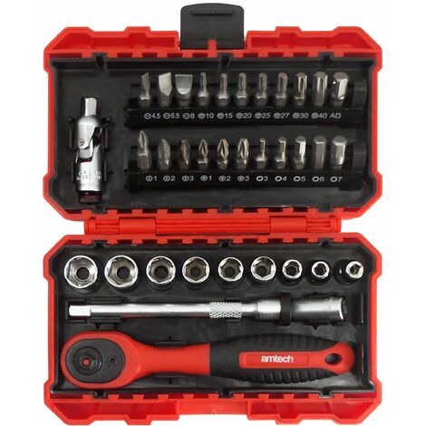 35 Piece �" Drive Metric Socket Set - I0227 (1/4)