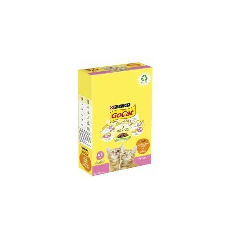 Go-Cat Junior with Chicken  Turkey mix with Milk Dry Cat Foo - 748625