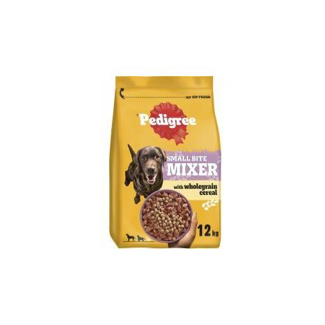 Pedigree Small Bite Mixer with Wholegrain cereals - 12kg - 816392
