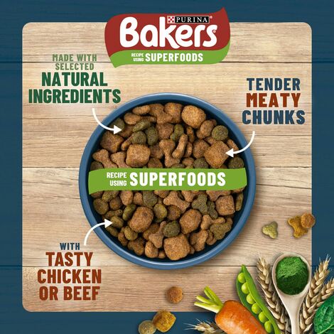 Bakers Complete Beef & Veg - 14kg - 988771