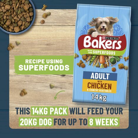 Bakers Complete Beef & Veg - 14kg - 988771