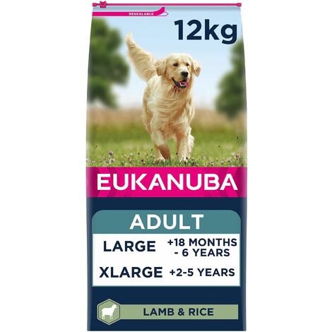 Eukanuba Dog Adult Lamb & Rice Large Breed - 12kg - 577634 (1/5)