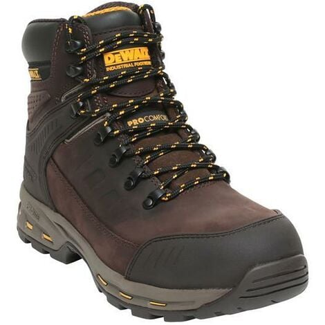 Kirksville S3 Pro-Lite Safety Boots Brown UK 8 EUR 42 - DEWKIRKSV8
