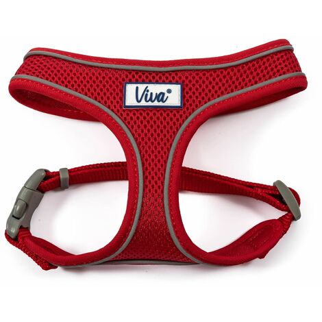 Ancol Comfort Mesh Harness Red - med - 25884 (1/5)