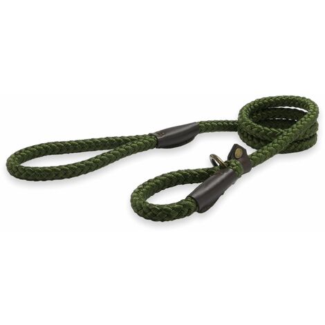 Ancol Rope Slip Lead Green - 1.2x1 - 551296 (1/2)