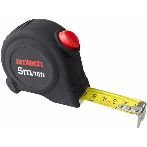 5M X 25mm Self Locking Measuring Tape - P1265 (1/4)
