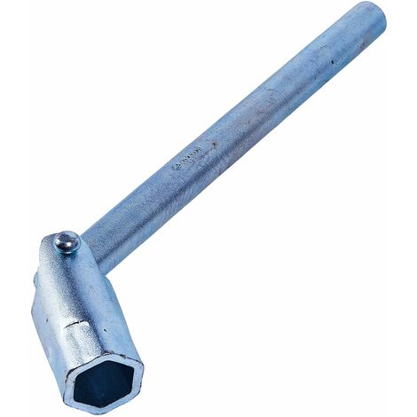 7/16" Whitworth scaffold spanner – 21mm hex – Hardened steel construction – Swing pivot handle for speed of use – G0625 – Am-Tech (1/4)