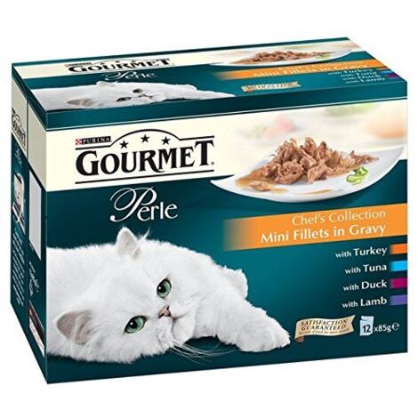 Gourmet Perle Chefs Collection (Turkey Tuna Duck Lamb) - 12pk - 573182